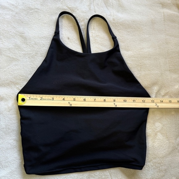 Old Navy Powersoft black longline racerback bra Size Small - Picture 5 of 5